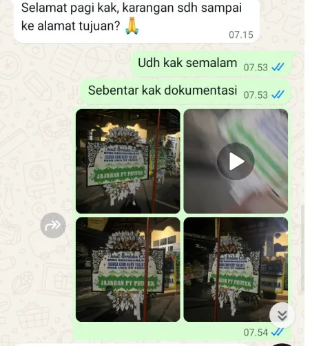 Pengiriman Papan Bunga Selamat Sudimara Timur