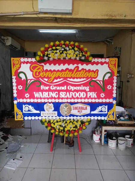 Papan Bunga Ucapan Selamat Sudimara Timur