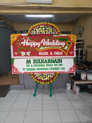 Papan Bunga di Sudimara Timur