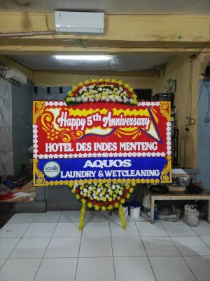 Papan Bunga di Sudimara Timur