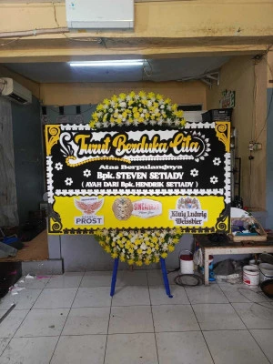 Papan Bunga di Sudimara Timur