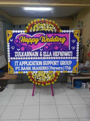 Papan Bunga di Sudimara Timur