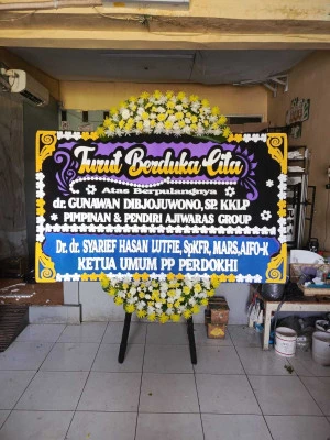 Papan Bunga di Sudimara Timur